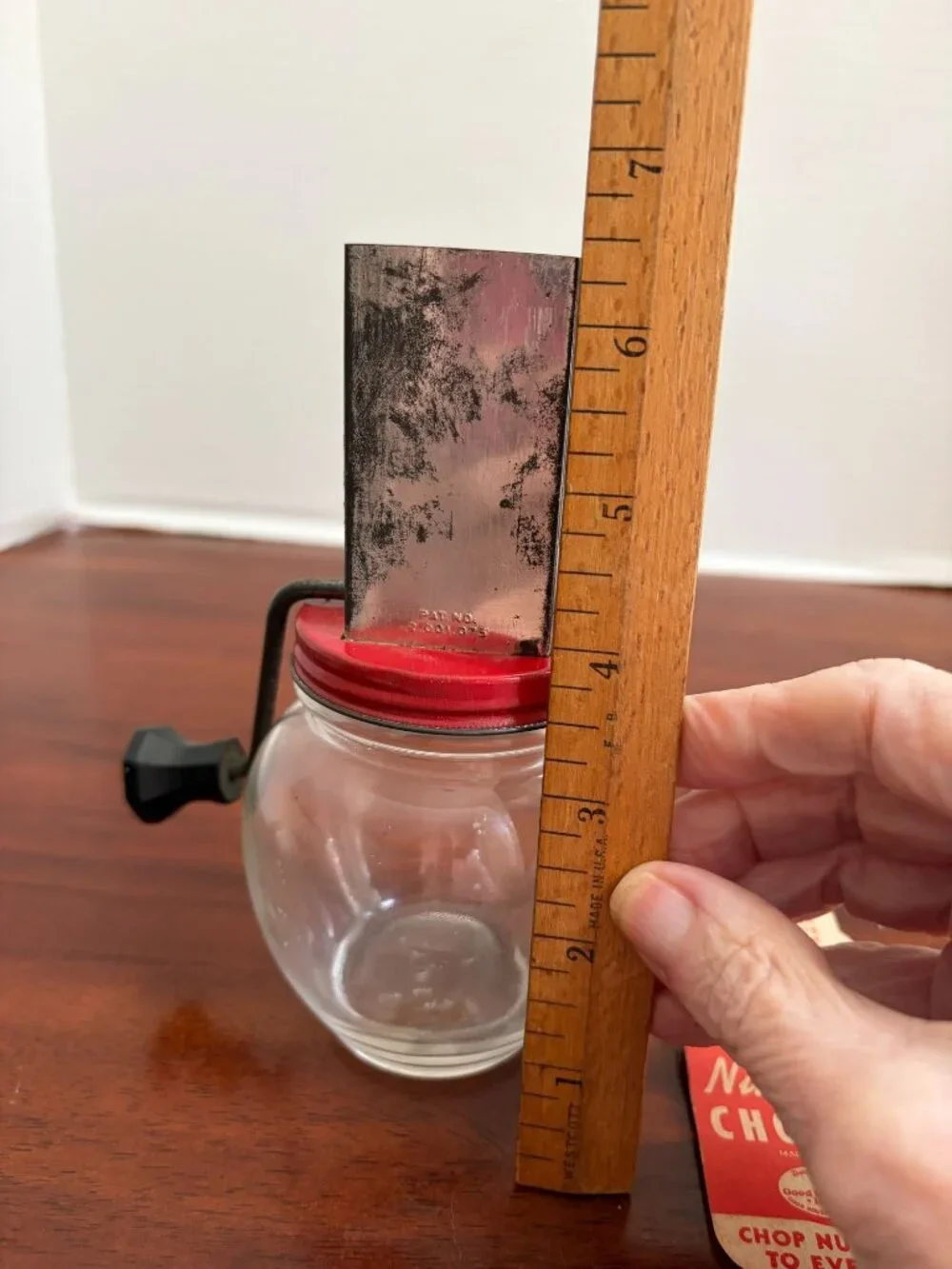 Vintage Androck Brand Nut Meat Chopper, 1930-1950